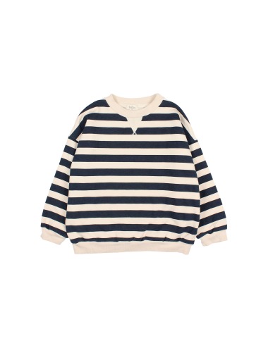 IVORY STRIPES SWEATSHIRT