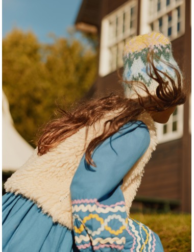 VANILLA HATCHA FAUX FUR VEST