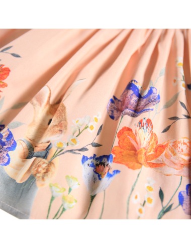 CANDI ROSE BUNNY LONG-SLEEVED DRESS