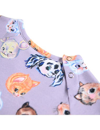 CHARMAINE ITTY BITTY LONG-SLEEVED DRESS