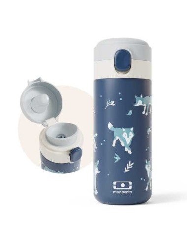 MONBENTO POP THERMAL BOTTLE 360 ML WOLF