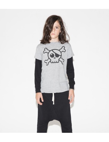 CAMISETA BIG SKULL BLANCA