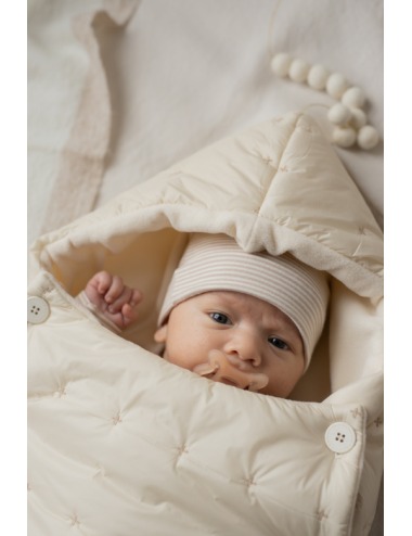 GIO BEIGE BABY HAT