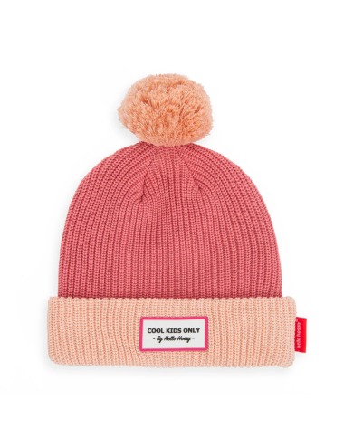 HELLO HOSSY BLUSH COLOR BLOCK HAT