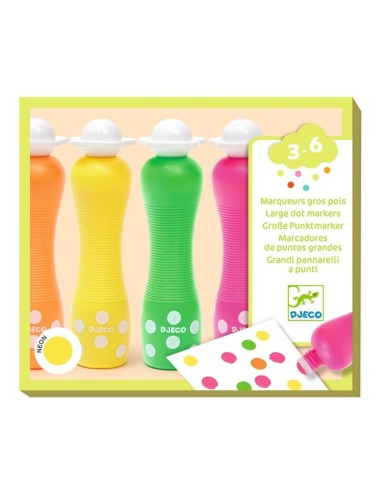 NEON LARGE POINT MARKERS