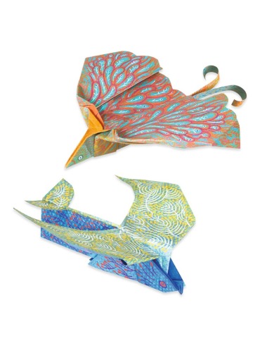 ORIGAMI FLYING BIRDS