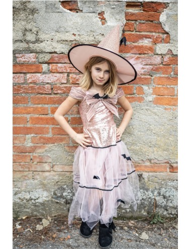 DISFRAZ Y SOMBRERO BRUJA GLAM WICH GREAT PRETENDERS