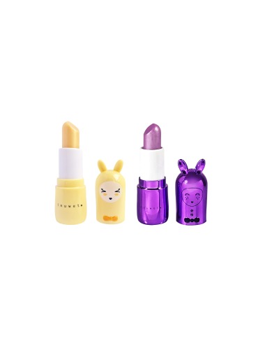 Vegan Halloween Bouh Pineapple and Milkshake Lip Balm