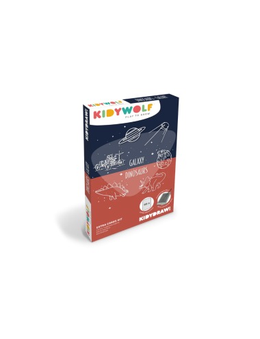 KIDYDRAW MINI GALAXY DINOSAURS TEMPLATES