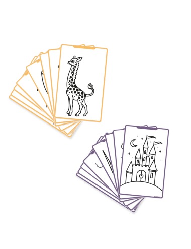KIDYDRAW MINI TEMPLATES, ONCE UPON A TIME & ANIMALS