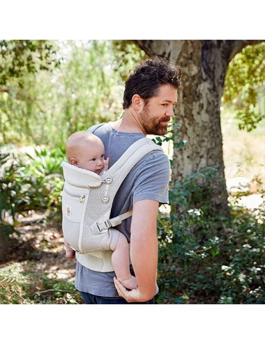 ERGOBABY ADAPT MESH BABY CARRIER PEARL GREY