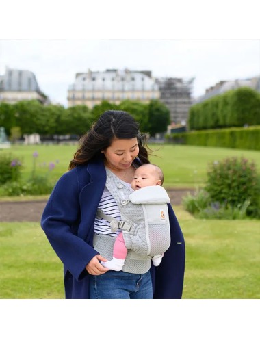 ERGOBABY ADAPT MESH BABY CARRIER PEARL GREY