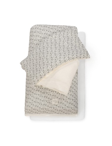 DUVET, FITTED SHEET AND PILLOWCASE FOR CRIB 120*60 CM