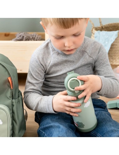 INSULATED BOTTLE 340 ML TINY FARM GREEN