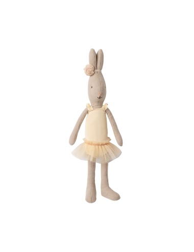 BUNNY SIZE 1 MAILEG BALLET SUIT AND SKIRT CREAM