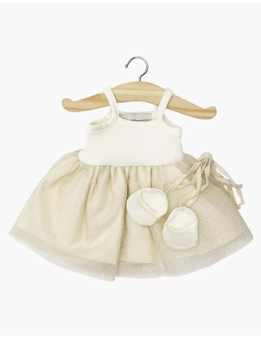 MINIKANE GORDIS DOLLS, ROSELLA MILK TUTU DRESS AND BALLET SHOES