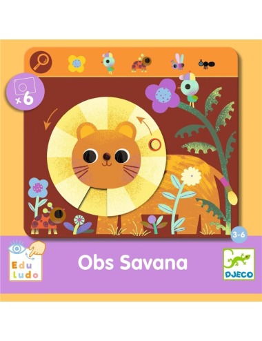 EDUCATIONAL GAME EDULUDO OBS SAVANA DJECO
