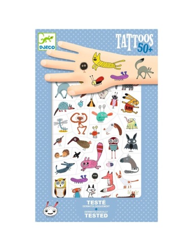 DJECO TATTOOS SMALL CREATURES