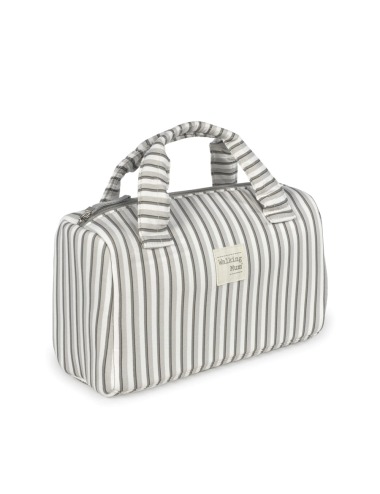 MINI BOTTON STRIPE WALKING MUM BAG
