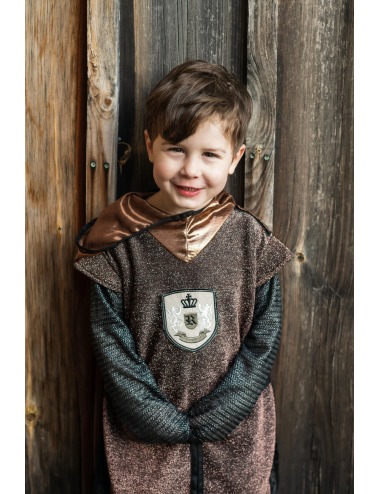 BRILLIANT COPPER KNIGHT CAPE TUNIC GREAT PRETENDERS