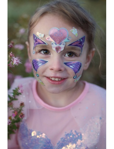 PEGATINAS FACIALES MARIPOSA GREAT PRETENDERS