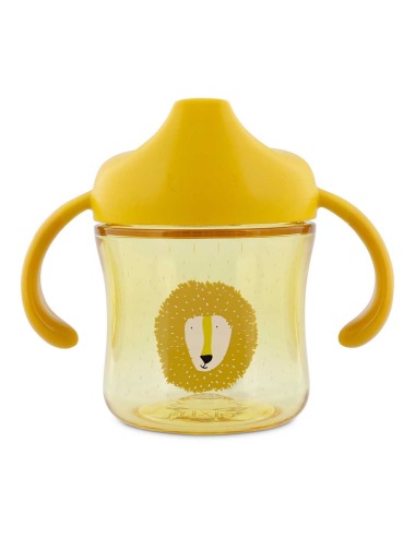 TRIXIE MR. LION LEARNING CUP WITH SPOUT AND 2 HANDLES