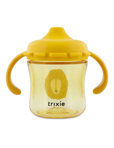 TRIXIE MR. LION LEARNING CUP WITH SPOUT AND 2 HANDLES