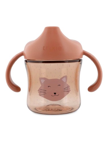 TRIXIE MRS. CAT LEARNING CUP WITH SPOUT AND 2 HANDLES