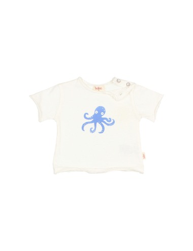 BABY SHORT SLEEVE T-SHIRT OPTOPUS ICE