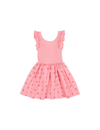 copy of SUGAR PINK STRAWBERRY COMBI DRESS