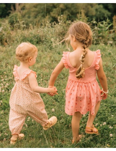 copy of SUGAR PINK STRAWBERRY COMBI DRESS