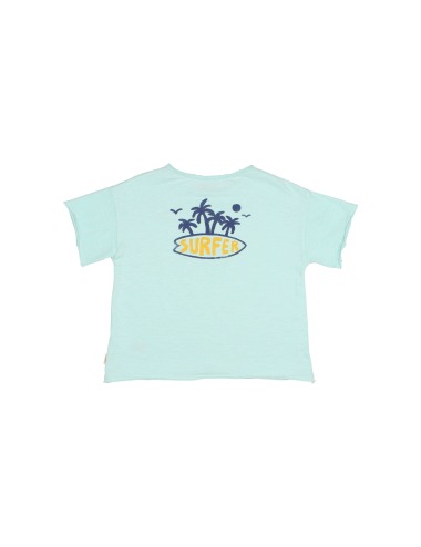 SURFER AQUA SHORT SLEEVE T-SHIRT