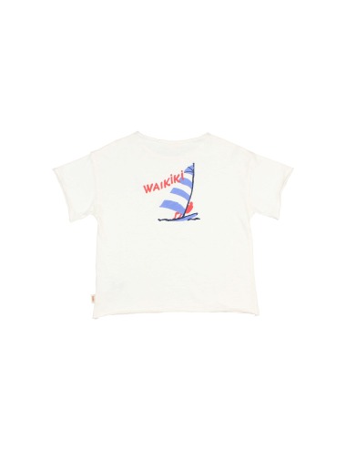 WAIKIKI WHITE SHORT SLEEVE T-SHIRT