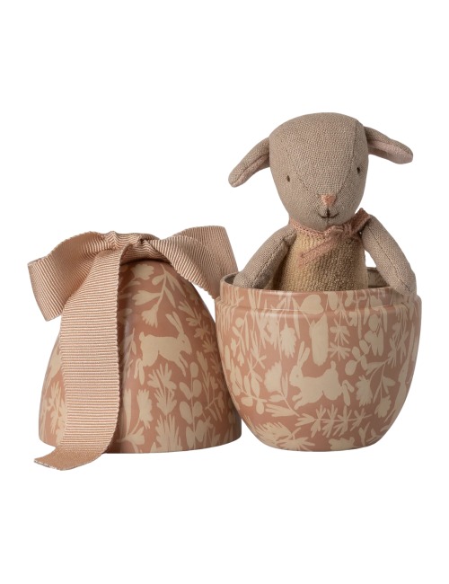copy of EASTER EGG WITH SMALL YELLOW MAILEG MICRO-BUNNY