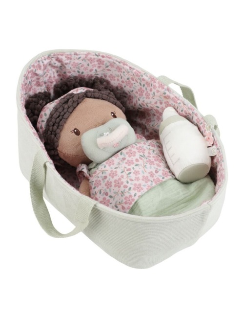 BABY DOLL EVI IN BASKET