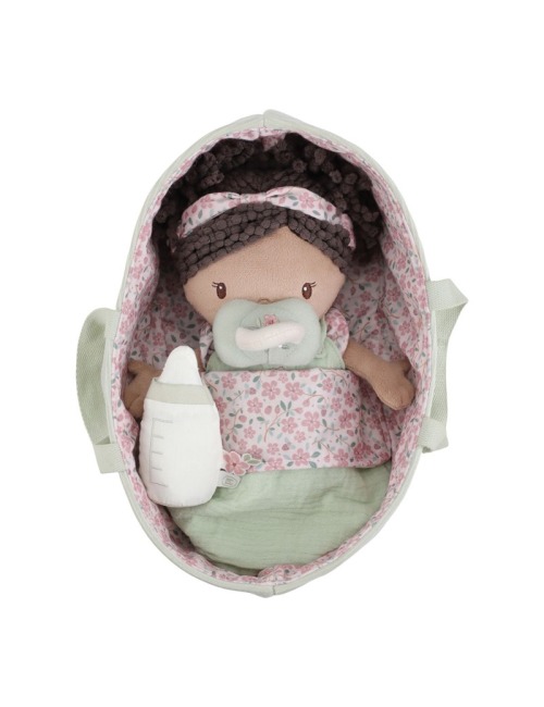 BABY DOLL EVI IN BASKET