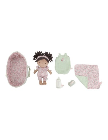 BABY DOLL EVI IN BASKET