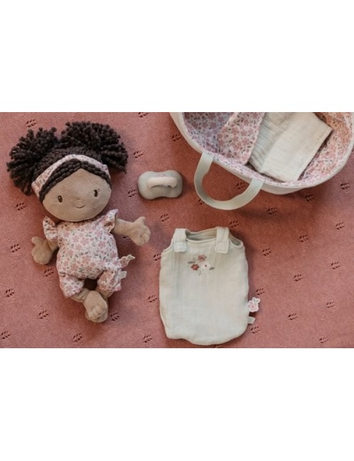 BABY DOLL EVI IN BASKET
