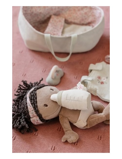 BABY DOLL EVI IN BASKET