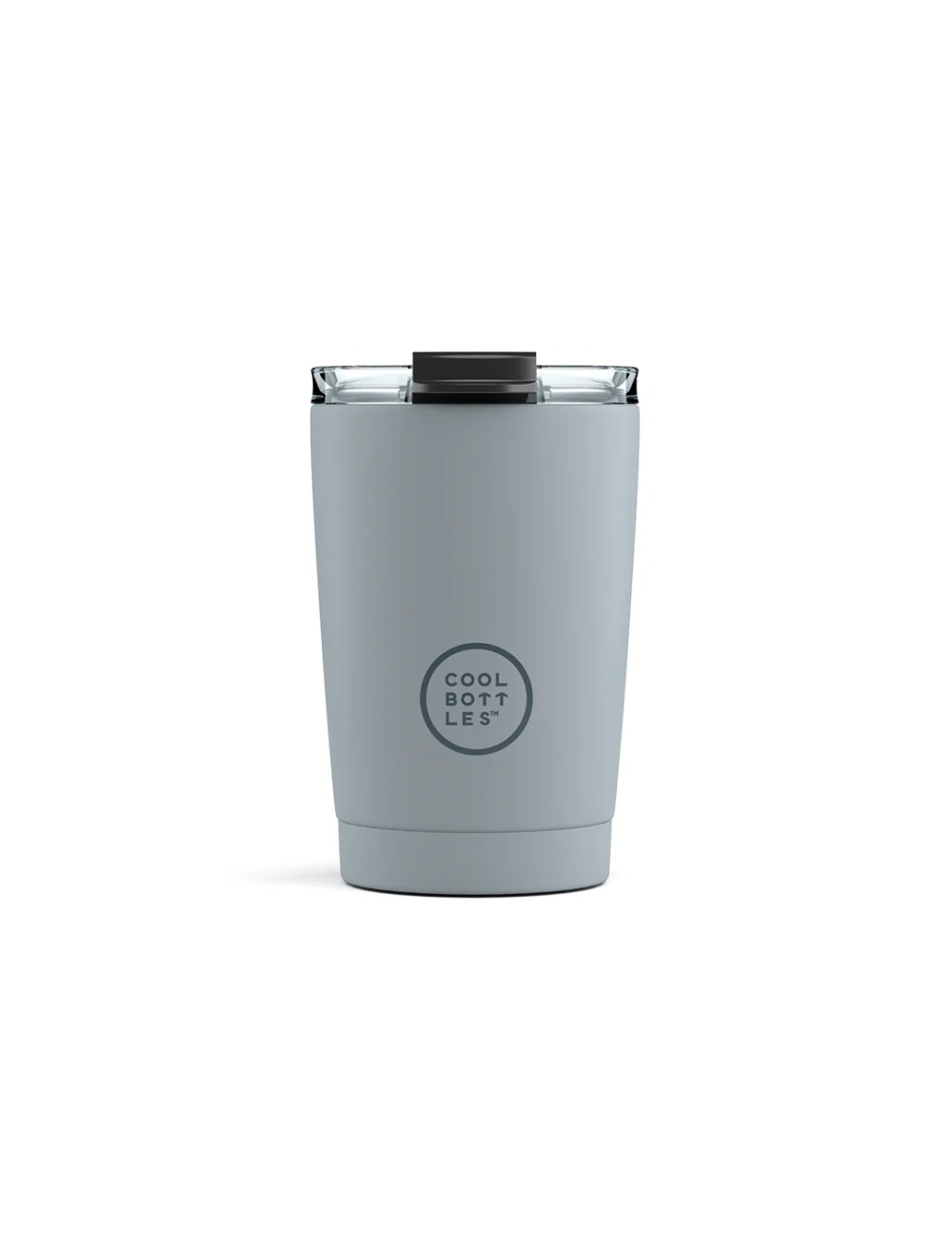 COOL BOTTLES PASTEL GREY THERMAL CUP