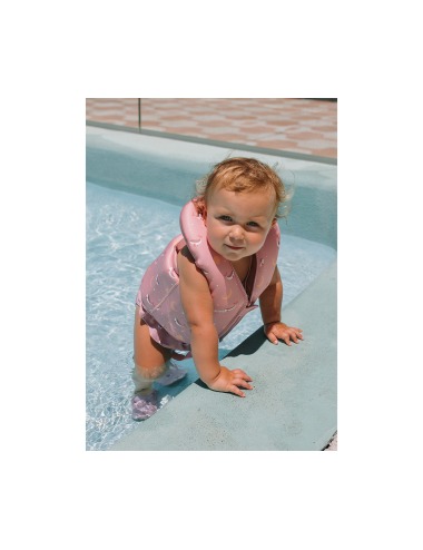 MONNEKÄ WHALE PINK LEARNING FLOATING VEST SIZE 1-2