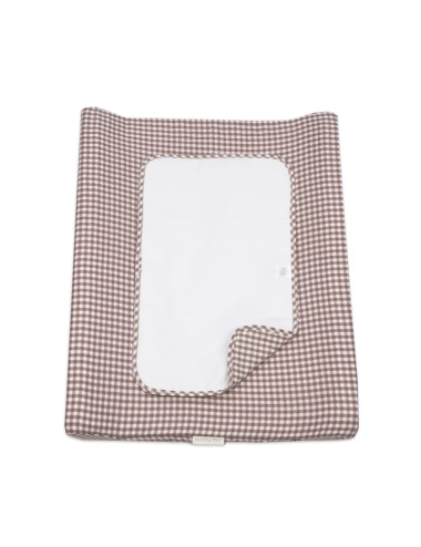 WALKING MUM PRALINE GINGHAM MOKA TABLETOP CHANGING MAT