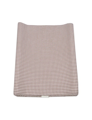 WALKING MUM PRALINE GINGHAM MOKA TABLETOP CHANGING MAT