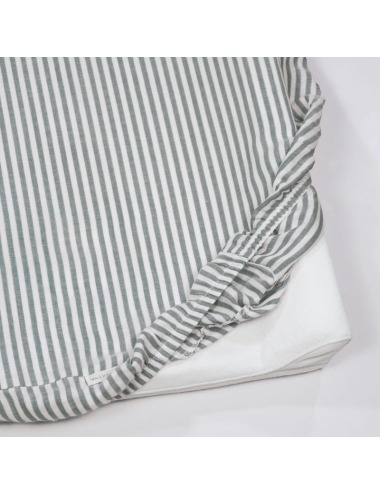 WALKING MUM PRALINE STRIPES MATCHA TABLETOP CHANGING MAT
