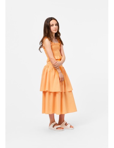 BRENNA CANTALOUPE SKIRT