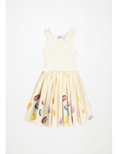 CASSANDRA DRESS HAPPY MACARONS