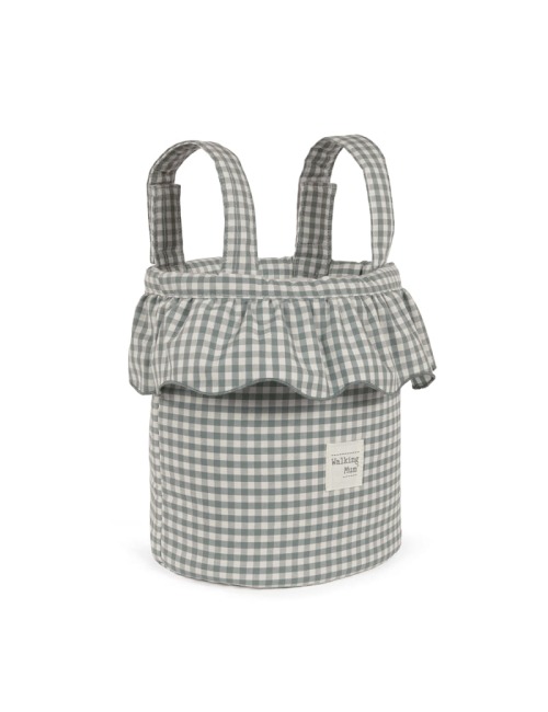 PRALINE VICHY MATCHA WALKING MUM BUCKET BAG