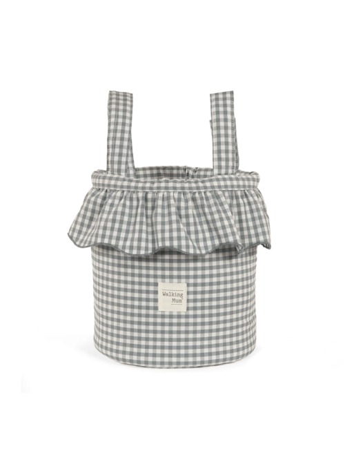 PRALINE VICHY MATCHA WALKING MUM BUCKET BAG