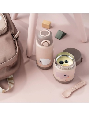 INSULATED FOOD JAR TINY FARM ROSE