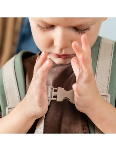 JUNIOR TINY TRAILS GREEN BACKPACK DONE BY DEER